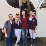 Chrissie, Laura, Franzi und Lara